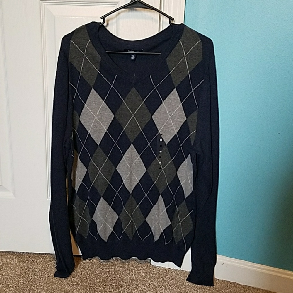 Men's patterned sweater